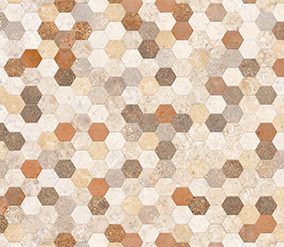 Tile Splashbacks - Hexagon Bruno